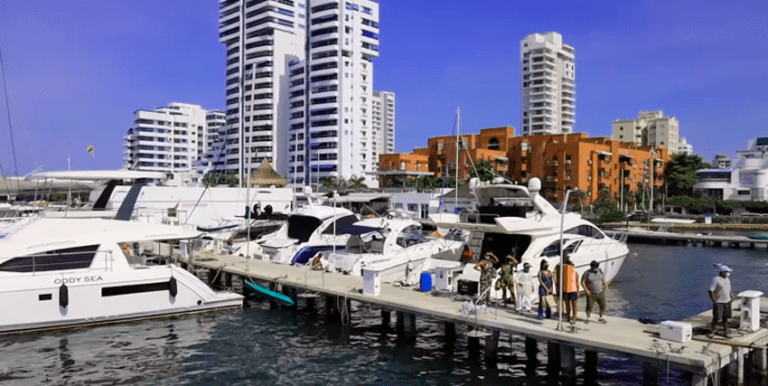 rent a boat in cartagena